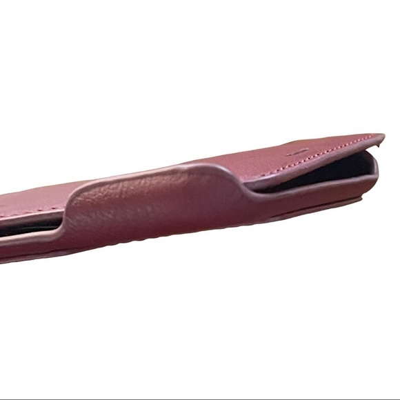 **5/$20** LUPA Burgundy Vegan Leather iPhone XS Max Case - Picture 8 of 12